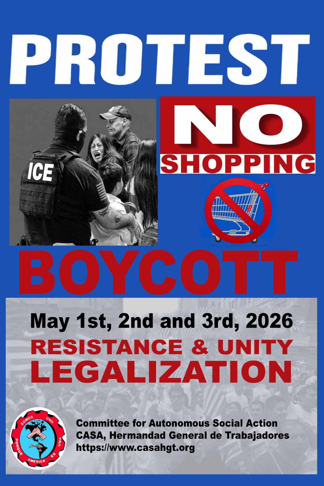 VIDEO Announcing Boycott May 1st, 2nd and 3rd 2026