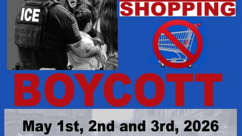 VIDEO Announcing Boycott May 1st, 2nd and 3rd 2026